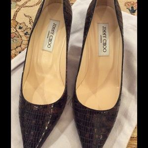authentic Jimmy Choo shoes 37 1/2 no box